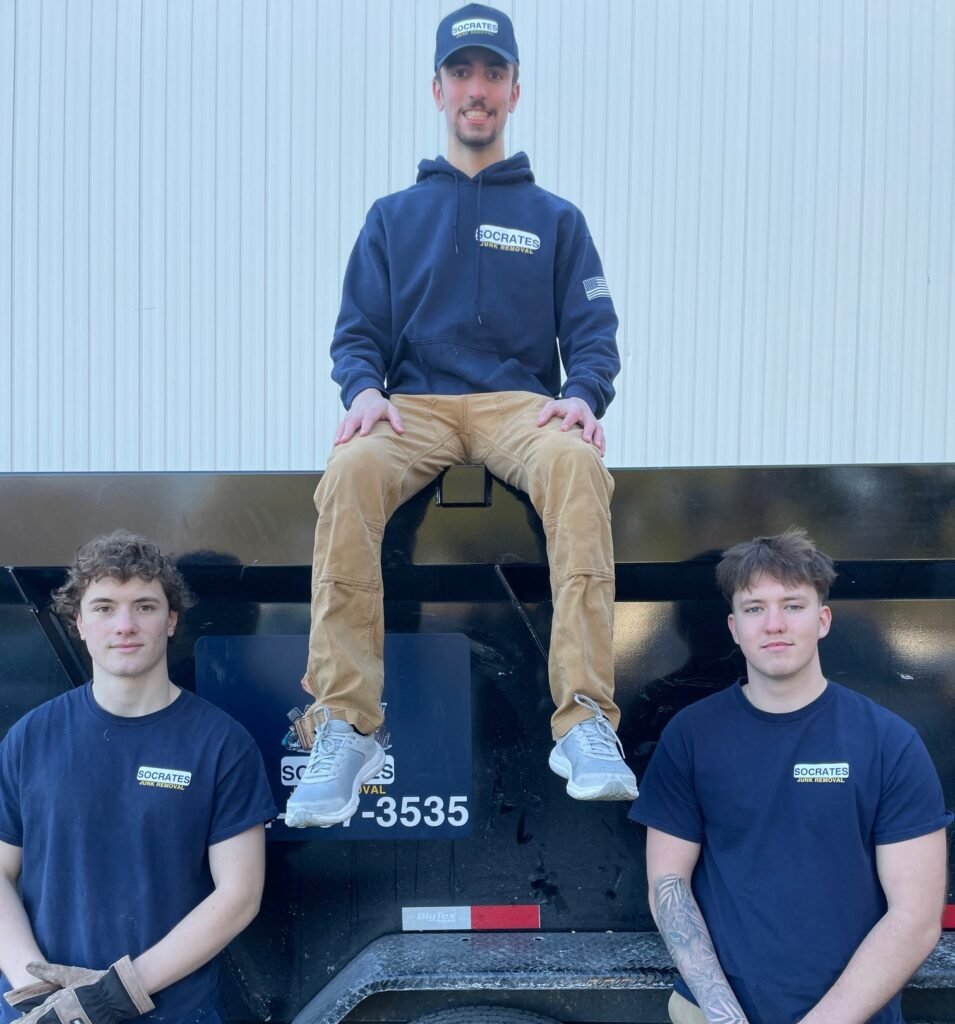 junk removal team in wayne pa ready for appliance removal job